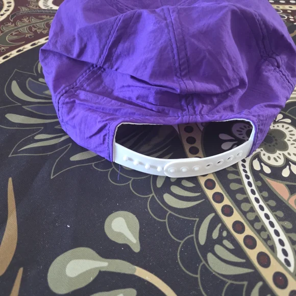 Purple Checker Racing Team Cap - Picture 2 of 3